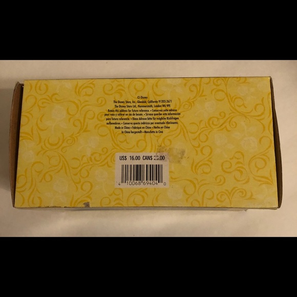 1991 Disney Beauty + the Beast Music Box NWT - Picture 4 of 16